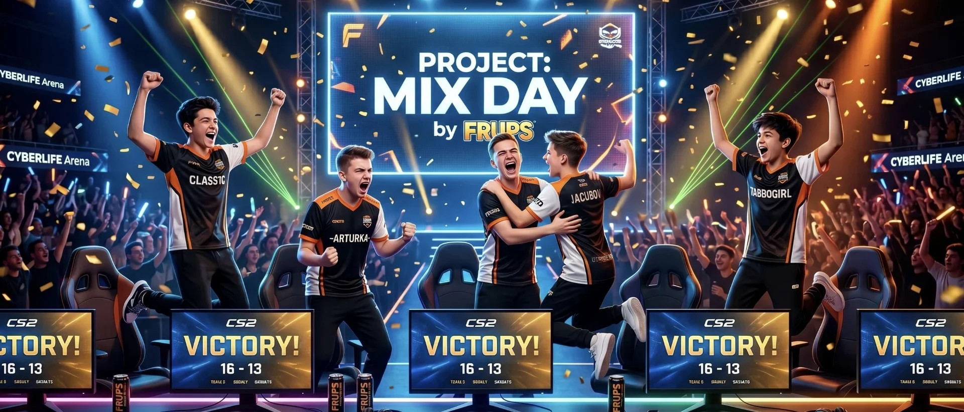Cum a decurs finalul PROJECT: MIX DAY by FRUPS LAN