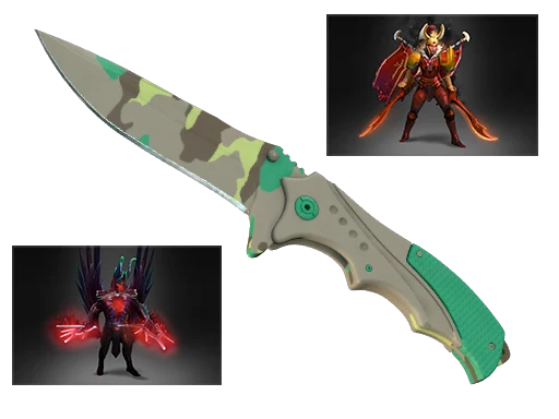 Nomad knife | Boreal Forest (WW) / 2 Arcana